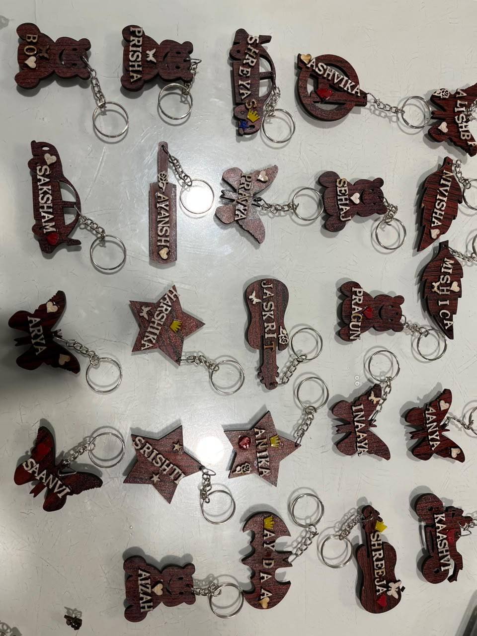 Wooden Keychain