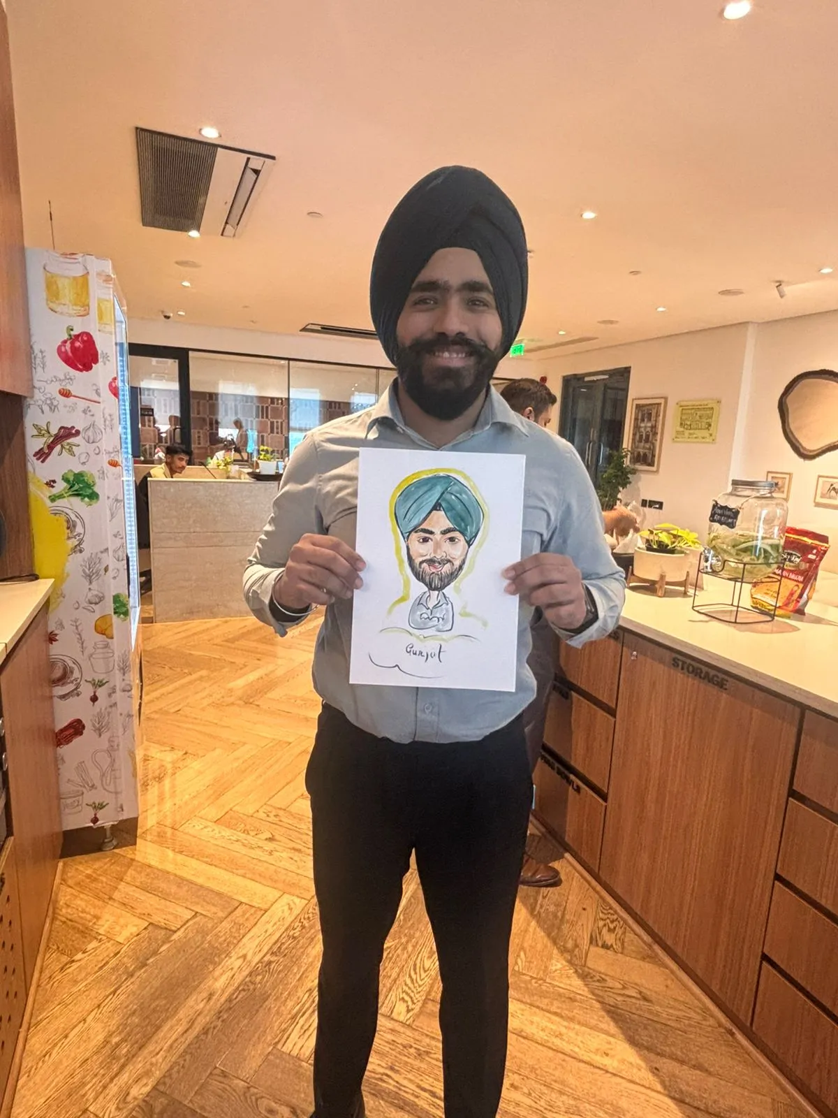 Funny caricature drawing for kids and adults party in Delhi