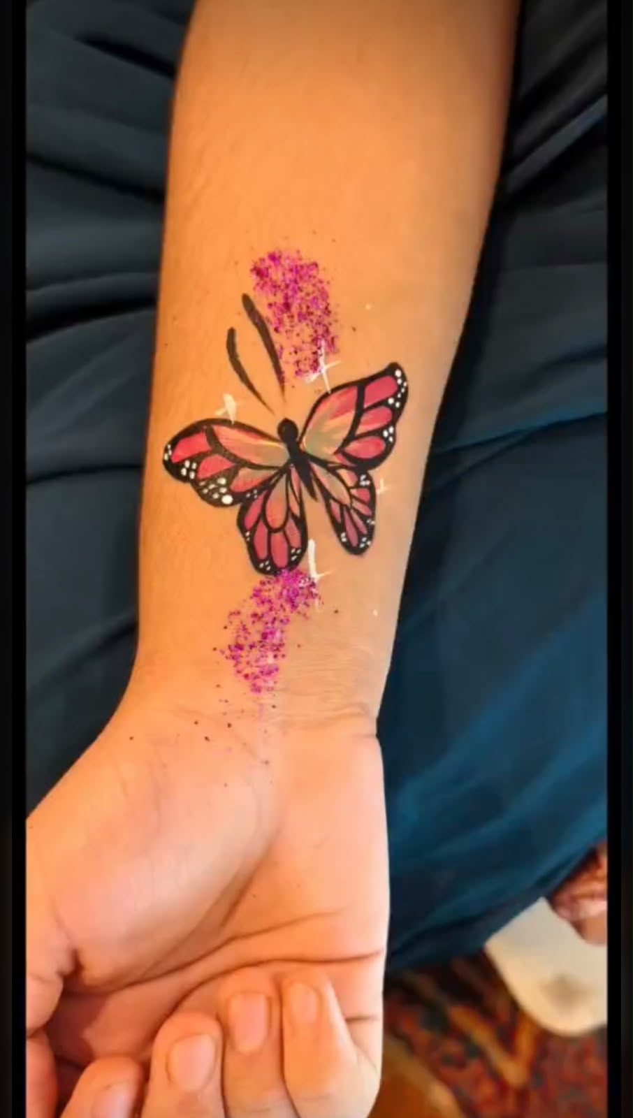 Tattoo Artist party setup